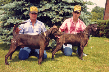 Gr. Ch. Nt. Ch. King Cobra and Gr. Ch. Gr. Nt. Ch. Gator II